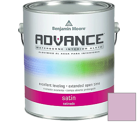 Краска Benjamin Moore 792. Advance Interior Paint-Satin эмаль цвет 1369 Luscious