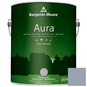 Краска Aura Waterborne Exterior Flat Finish (629) цвет 1628 Comet