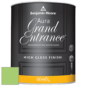 Benjamin Moore Aura 148 Grand Entrance High Gloss эмаль цвет 2030-40 Spring Leaf