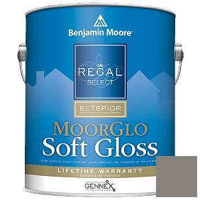Краска Regal Select Exterior Paint-Moor GloSoft Gloss Finish (W096) цвет HC-168 BM HC-168