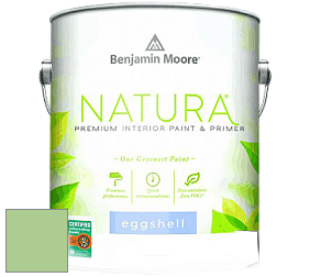 Benjamin Moore 513 Natura Interior Eggshell Finish краска с блеском цвет 550 Paradise Hills Green