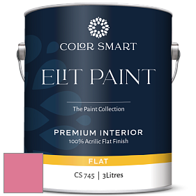 COLOR SMART CS 745 ELIT PAINT глубокоматовая моющаяся краска цвет 2003-40 True Pink