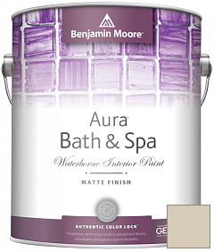 Краска Benjamin Moore Aura Bath & Spa Interior Paint Matte Finish (532) цвет HC-81 BM HC-81