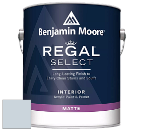 Benjamin Moore 548 IRegal Select Interior Paint - Matte краска цвет 2128-60 Beacon Gray