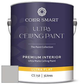 COLOR SMART CS 758 ULTRA CEILING PAINT ультраматовая краска цвет NCS S 2500-N 