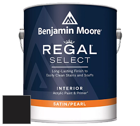 Benjamin Moore 550 Regal Select Waterborne Interior Pearl Finish краска цвет RAL 8022 