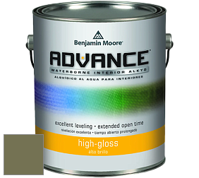 Benjamin Moore 794 Advance Interior Paint-High Gloss глянцевая алкидная эмаль цвет 490 Pine Brook