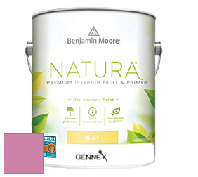 Benjamin Moore 514 Natura Interior Semi-Gloss Finish краска цвет 2078-40 Paradise Pink