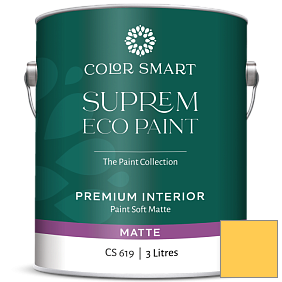 Краска COLOR SMART CS 619 SUPREM ECO PAINT матовая краска цвет 329 Golden Orchards