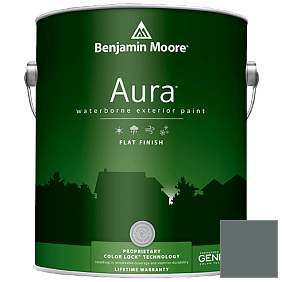 Краска Aura Waterborne Exterior Flat Finish (629) цвет HC-160 BM HC-160