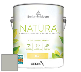 Benjamin Moore 514 Natura Interior Semi-Gloss Finish краска цвет 2140-50 Gray Horse