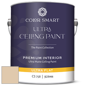 COLOR SMART CS 758 ULTRA CEILING PAINT ультраматовая краска цвет 1045 Lady Finger