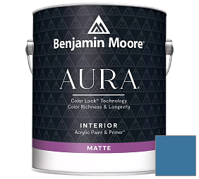 Краска Benjamin Moore Aura Interior Paint - Matte (522) цвет 811 Old Glory
