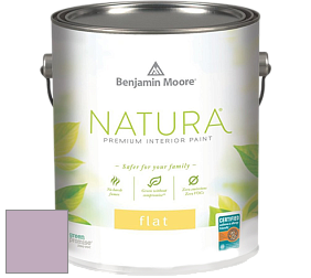 Benjamin Moore 512 Natura Interior Flat Finish матовая краска цвет NCS S 2020-R40B 