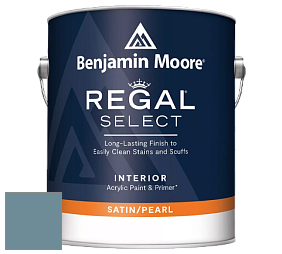 Benjamin Moore 550 Regal Select Waterborne Interior Pearl Finish краска цвет 1671 West Coast