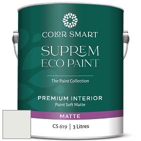 COLOR SMART CS 619 SUPREM ECO PAINT матовая краска цвет OC-54 White Wisp