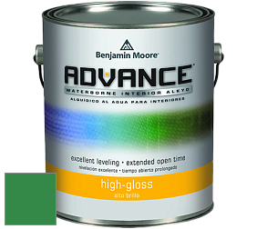 Benjamin Moore 794 Advance Interior Paint-High Gloss глянцевая алкидная эмаль цвет 2037-20 Jade Green