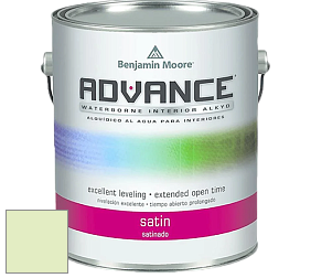 Benjamin Moore 792 Advance Interior Paint-Satin эмаль цвет 2031-60 Neon Celery