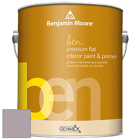 Benjamin Moore Ben W625 Premium Interior Latex Flat краска цвет NCS S 3010-R30B 