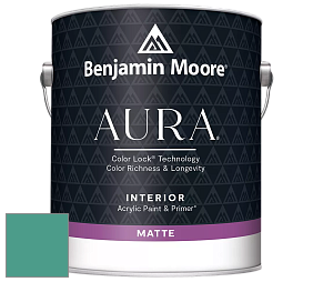 Benjamin Moore Aura 522 Interior Paint - Matte краска цвет NCS S 3040-B80G 