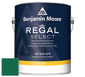 Benjamin Moore 547 Regal Select Waterborne Interior Flat Finish краска цвет NCS S 4550-G 