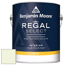 Benjamin Moore 547 Regal Select Waterborne Interior Flat Finish краска цвет 2031-70 Lime Froth
