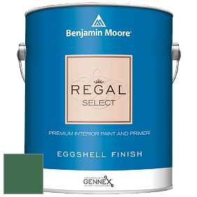 Benjamin Moore 549 Regal Select Waterborne Interior Eggshell Finish краска цвет 2038-10 Celtic Green
