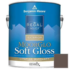 Краска Regal Select Exterior Paint-Moor GloSoft Gloss Finish (W096) цвет AF-170 