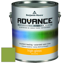 Benjamin Moore 794 Advance Interior Paint-High Gloss глянцевая алкидная эмаль цвет 2029-30 Rosemary Green