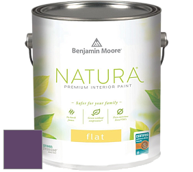 Benjamin Moore 512 Natura Interior Flat Finish матовая краска цвет NCS S 5040-R50B 