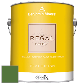 Benjamin Moore 547 Regal Select Waterborne Interior Flat Finish краска цвет RAL 6025 