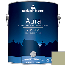 Краска Aura Waterborne Exterior Semi-Gloss Finish (632) цвет 487 Liberty Park