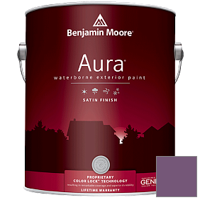 Краска Aura Waterborne Exterior Satin Finish (631) цвет 2073-30 Passion Plum