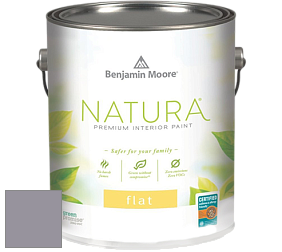 Benjamin Moore 512 Natura Interior Flat Finish матовая краска цвет NCS S 4010-R50B 
