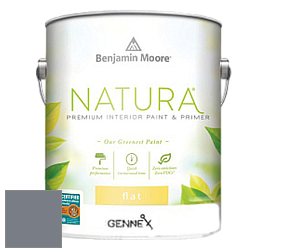 Benjamin Moore 514 Natura Interior Semi-Gloss Finish краска цвет 2119-40 Silver Streak