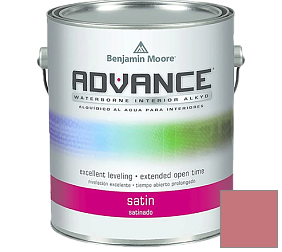 Краска Benjamin Moore 792. Advance Interior Paint-Satin эмаль цвет 2006-40 Glamour Pink