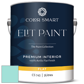COLOR SMART CS 745 ELIT PAINT глубокоматовая моющаяся краска цвет NCS S 0530-B60G 