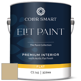 COLOR SMART CS 745 ELIT PAINT глубокоматовая моющаяся краска цвет AF-340 