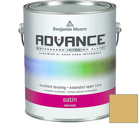 Краска Benjamin Moore 792. Advance Interior Paint-Satin эмаль цвет 286 Luxurious Gold