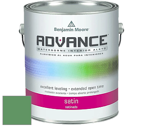 Benjamin Moore 792 Advance Interior Paint-Satin эмаль цвет 2036-30 Green with Envy