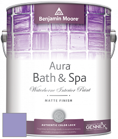 Benjamin Moore Aura 532 Bath & Spa Waterborne Interior Paint Matte Finish краска цвет NCS S 2040-R60B 