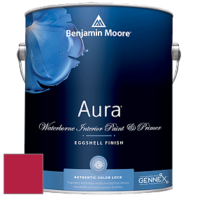 Benjamin Moore Aura 524 Waterborne Interior Eggshell Finish краска цвет RAL 3027 