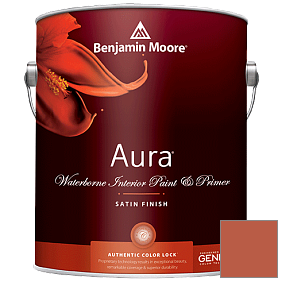 Краска Aura Waterborne Interior Satin Finish (526) цвет 2170-20 Tropical Orange