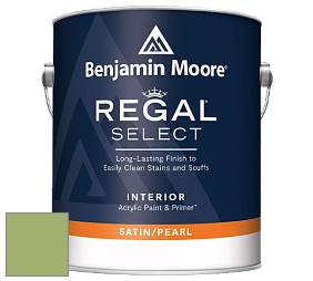 Benjamin Moore 550 Regal Select Waterborne Interior Pearl Finish краска цвет NCS S 2040-G40Y 
