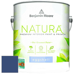 Benjamin Moore 513 Natura Interior Eggshell Finish краска с блеском цвет 2066-10 Blue