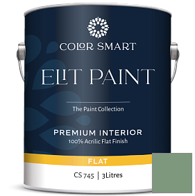 Краска COLOR SMART CS 745 ELIT PAINT глубокоматовая моющаяся краска цвет HC-128 BM HC-128