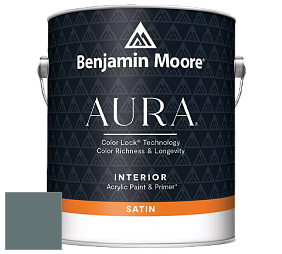 Benjamin Moore Aura 526 Waterborne Interior Satin Finish покрытие цвет NCS S 6010-B50G 