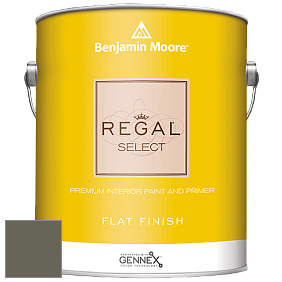 Benjamin Moore 547 Regal Select Waterborne Interior Flat Finish краска цвет 2140-30 Dark Olive