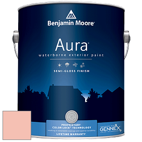 Benjamin Moore Aura 632 Waterborne Exterior Semi-Gloss Finish краска цвет 017 Phoenix Sand