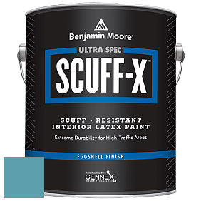 Benjamin Moore 485 Ultra Spec SCUFF-X Interior Eggshell Finish краска цвет 2057-40 Ash Blue